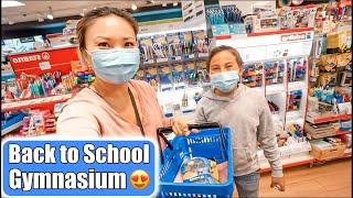 Back to School Haul ️ Schulsachen einkaufen für Gymnasium! Shopping Tag Schule VLOG | Mamiseelen