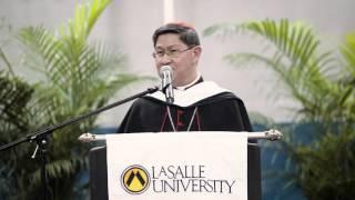 Cardinal Tagle Receives Honorary Degree from La Salle University