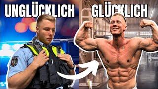 Zu SCHWACH für die POLIZEI !?| Vom Polizisten zum Fitnessinfluencer!