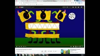 Entree Gets Scared When He Sees ld bfb production's Version Of Monster Spongy