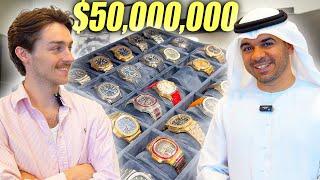 $50 MILLION Unseen Patek Philippe Watch Vault - Billionaires ONLY!