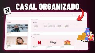 Como fazer um Controle Financeiro para Casais no Notion? Planilha de Finanças para Casal (Tutorial)
