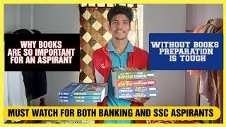 WHY BOOKS ARE CRUCIAL FOR BANKING AND SSC ASPIRANTS | #bankingexams #ssccgl