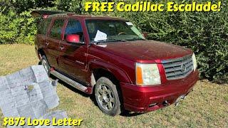 I Bought this Stolen Cadillac Escalade with a Love Letter and Drugs for $875! Will it Drive?