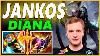 JANKOS DIANA JUNGLE GAMEPLAYSEASON 12 LEAGUE OF LEGENDS