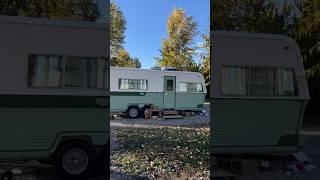 Vintage camper TRANSFORMATION! #camperrenovation #camperremodel #vintagetrailer #campermakeover