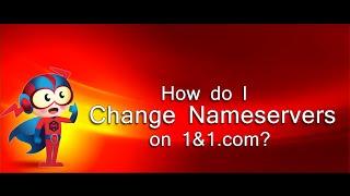 How to change nameservers on 1&1.com