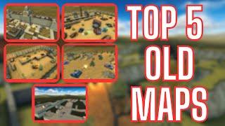 5 MAPS YOU FORGOT EXISTED in Tanki Online