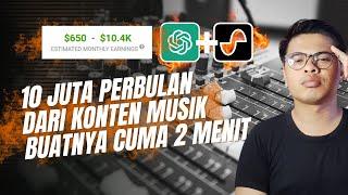 10 Juta Perbulan - CARA MENGHASILKAN UANG DARI KONTEN ALBUM MUSIK TANPA HAK CIPTA