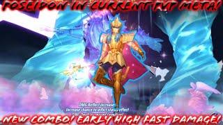 Saint Seiya: Awakening (KOTZ) - Poseidon in Current PvP Meta! New Combo Early Fast Damage!