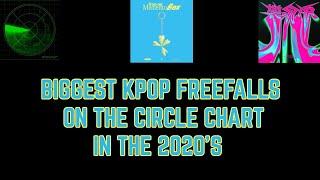 Biggest Kpop group song FREEFALLS on the Circle chart in the 2020's