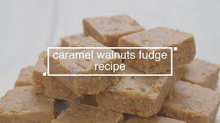 Easy Caramel Fudge with Walnuts Recipe