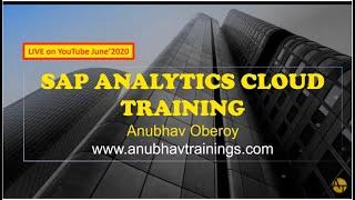 SAP Analytics Cloud | SAP SAC end to end Training | Analytics Cloud Course