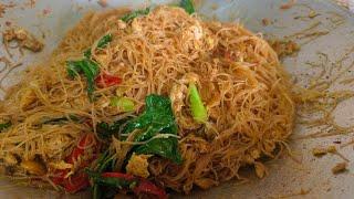 CARA MASAK BIHUN GORENG TELUR MUDAH