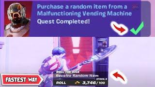 (In 1 Match) Purchase a random item from a Malfunctioning Vending Machine | Malfunctioning Machine