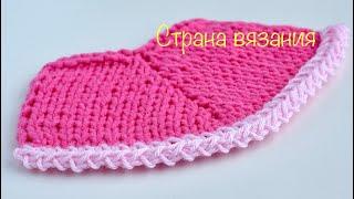 Вязальные советы. Обвязка края крючком «Лисий хвост». Crochet the edge "Fox tail".