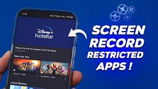 Screen Record on Restricted Apps Without Root Using Shizuku!