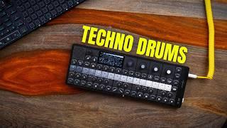 TECHNO DRUMS // OP-XY Long Loop Playback + Sampling Tips