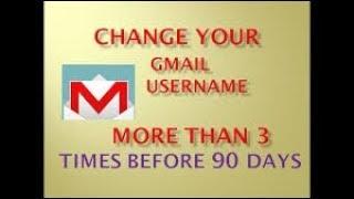 How to change your GOOGLE NAME for more than 3 times without waiting for 3 months