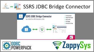 SSRS JDBC Connector - Read/Write JDBC Bridge data in SSRS