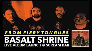 [4K HDR] BASALT SHRINE "FROM FIERY RONGUES" | LIVE ALBUM LAUNCH | DOOM SLUDGE METAL PHILIPPINES