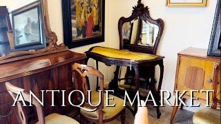 ANTIQUE MARKET near Milan / renovating our Italian villa