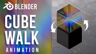 Blender - Infinite Cube Walk Animation