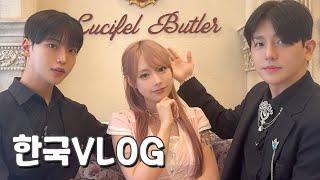 What I did after returning to Korea (Butler cafe, cheap accessories shop)