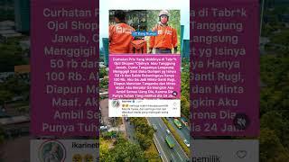 Viral! Curhatan Pria yang mobilnya di tabr4k ojol shopee #masukberanda #trendingshorts #lewatberanda