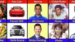 Comparison Between : MS Dhoni & Ricky Ponting | MS Dhoni VS Ricky Ponting