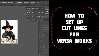 How to set up cut lines in Adobe Illustrator for VersaWorks￼