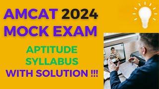 amcat test 2024 | aptitude section