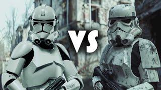 200 Clones vs 200 Stormtroopers Who Wins?