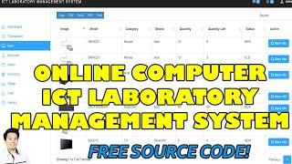 Complete Computer ICT Laboratory Management System using PHP MySQL  | Free Source Code Download