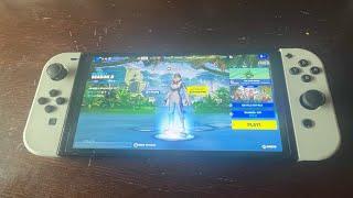 Playing Fortnite On Nintendo Switch (LIVE)