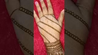 Beautiful Back Hand Mehendi Design #shorts #ytshorts #trending #viralshorts #Ankita Drawing Academy