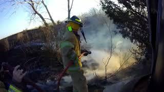 Helmet Cam - Grass Fire