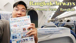 PHNOM PENH Airport - Bangkok Airways Review Phnom Penh to Bangkok Flight Experience   