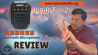 ABBREE Bluetooth Wireless Speaker Microphone Review Part 2