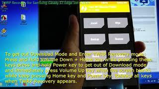 TWRP Recovery for Samsung Galaxy S7 Edge SM-G935L