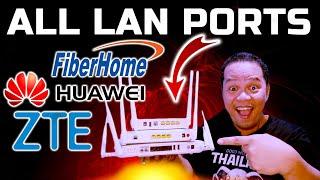 Enable ALL PLDT Routers LAN Ports (Fiberhome, Huawei, ZTE)