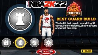 NEW 2-WAY SLASHING PLAYMAKER BUILD IS GAME BREAKING ON NBA 2K22! BEST ISO GUARD BUILD NBA 2K22