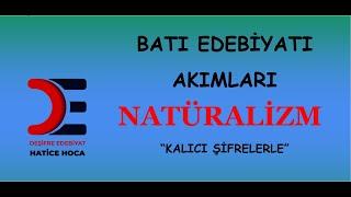 NATÜRALİZM AKIMI KONU ANLATIMI