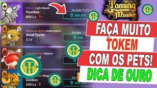 Taming Master : Pet Guardian GUIA COMPLETO PARA CONSEGUIR MUITO TOKEN