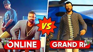 GTA 5 Online Vs GTA 5 Grand RP  Which One Is Better? | 7 Biggest Differences You Don’t Know 