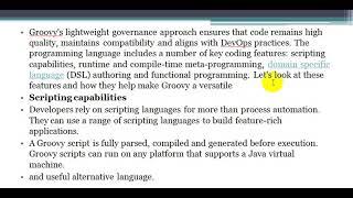 Learning Groovy Programming Language: Enhancing Automation