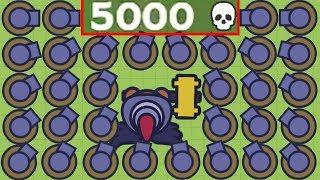 Moomoo.io - The 5000-Kill Quest in Experimental (Episode 2, 5,160 Kills, 4 Million Score)