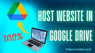 Host website in Google Drive for Free #FreeHosting #TechTips