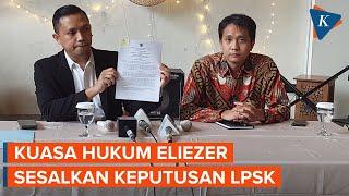 Kuasa Hukum Sesalkan Keputusan LPSK Hentikan Perlindungan terhadap Richard Eliezer