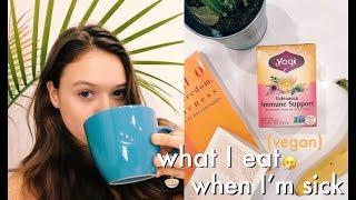 What I Eat In A Day / sick & lazy / VEGAN